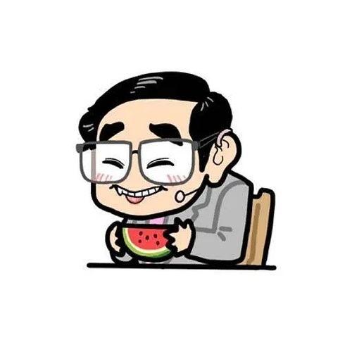 吃瓜动图表情  第1张